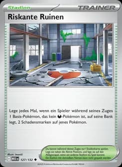 Riskante Ruinen card in German