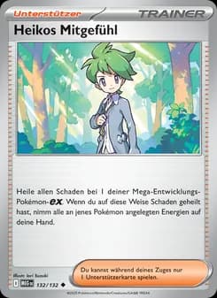 Heikos Mitgefühl card in German
