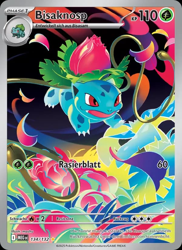 Bisaknosp card in German