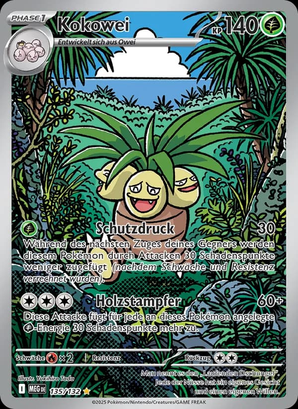 Kokowei card in German