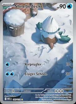 Shnebedeck card in German