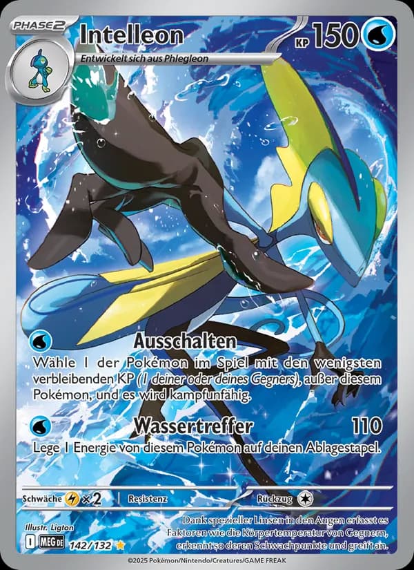 Intelleon card in German