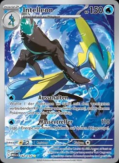 Intelleon card in German