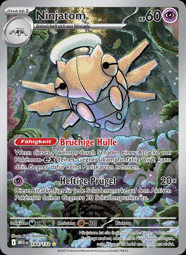 Ninjatom card in German