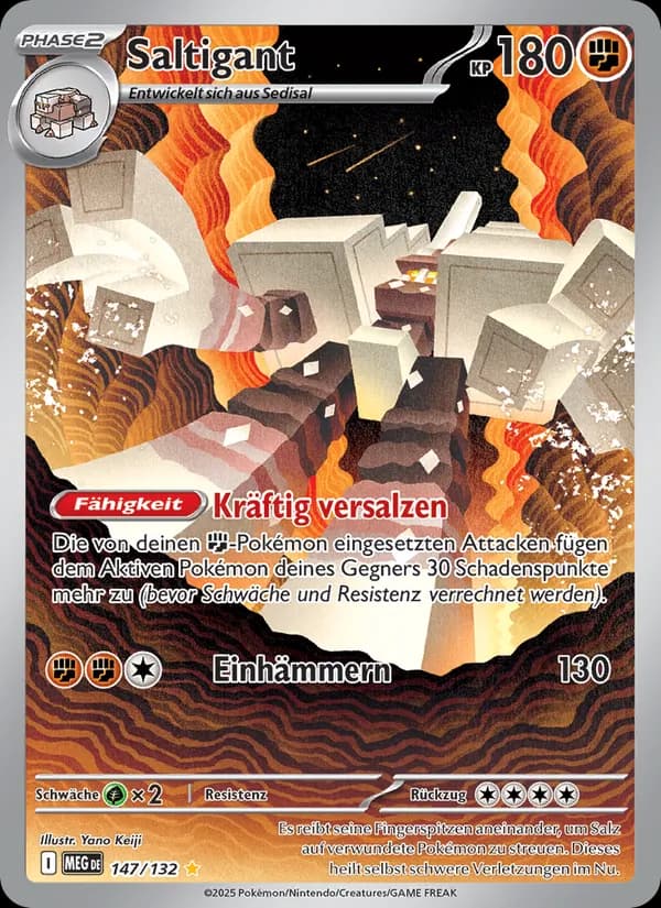 Saltigant card in German