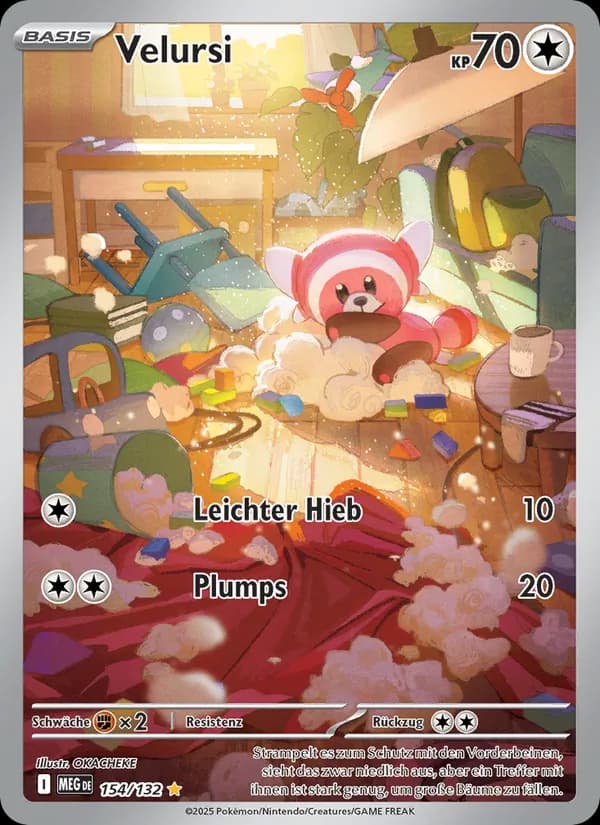 Velursi card in German
