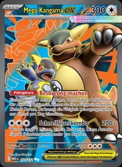 Mega-Kangama-ex card in German
