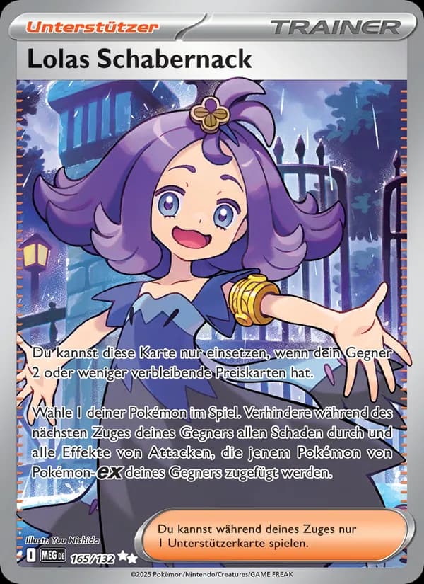 Lolas Schabernack card in German