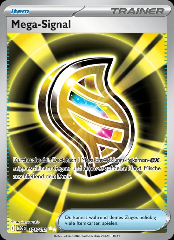 Mega-Signal card in German