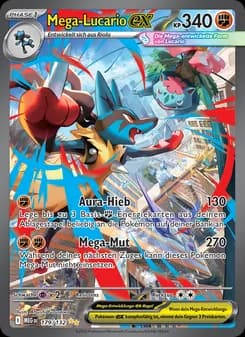 Mega-Lucario-ex card in German