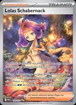 Lolas Schabernack card in German