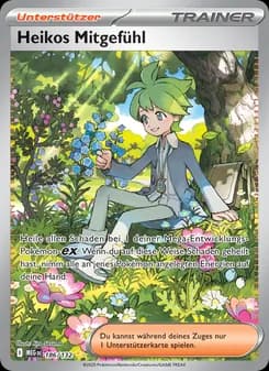 Heikos Mitgefühl card in German