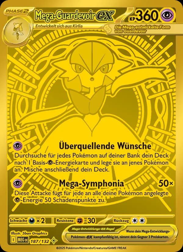 Mega-Guardevoir-ex card in German
