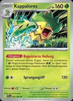 Kappalores card in German