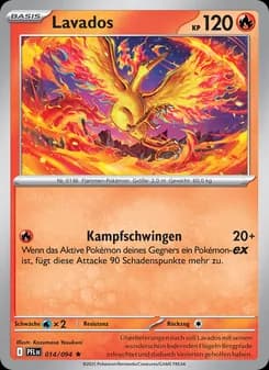 Lavados card in German
