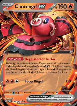 Choreogel-ex card in German