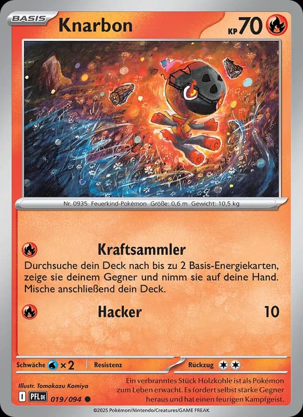 Knarbon card in German