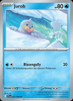 Jurob card in German