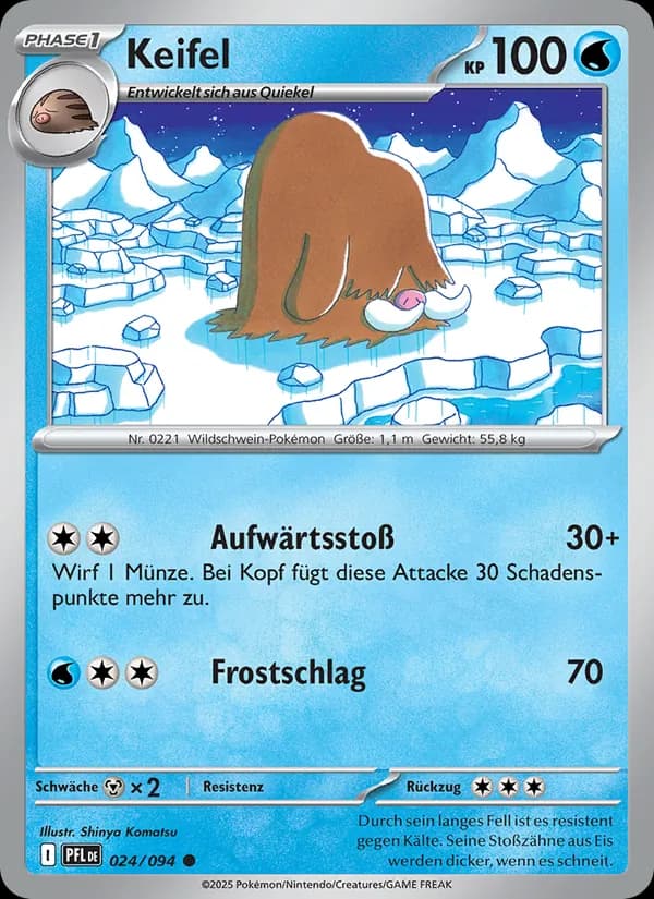 Keifel card in German