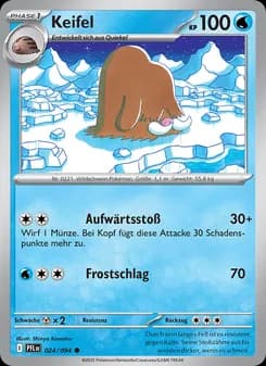 Keifel card in German