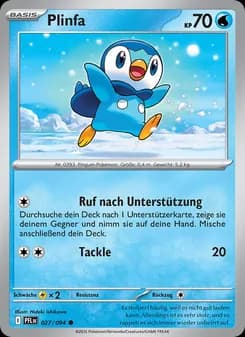 Plinfa card in German