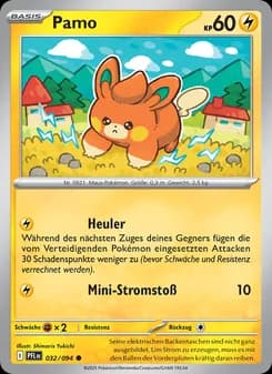 Pamo card in German
