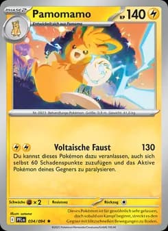 Pamomamo card in German