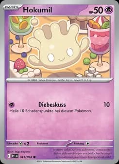 Hokumil card in German