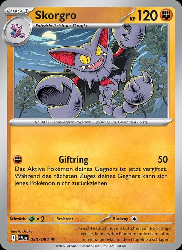 Skorgro card in German
