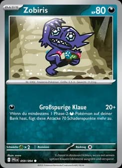 Zobiris card in German