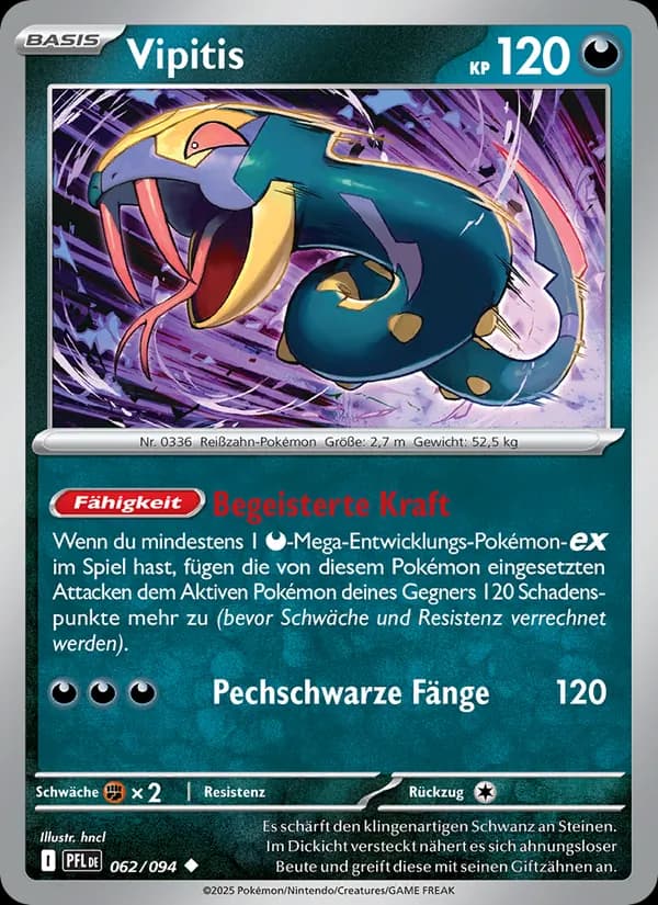 Vipitis card in German