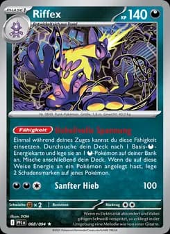 Riffex card in German