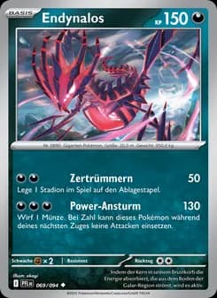 Endynalos card in German
