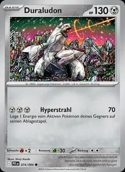 Duraludon card in German