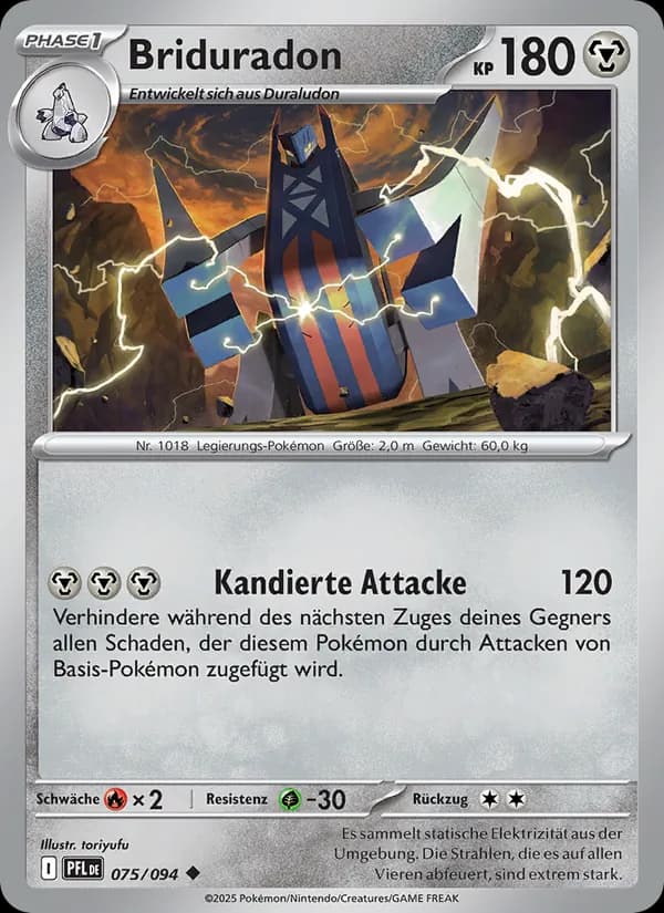 Briduradon card in German