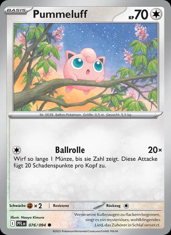 Pummeluff card in German