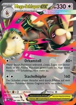 Mega-Schlapor-ex card in German