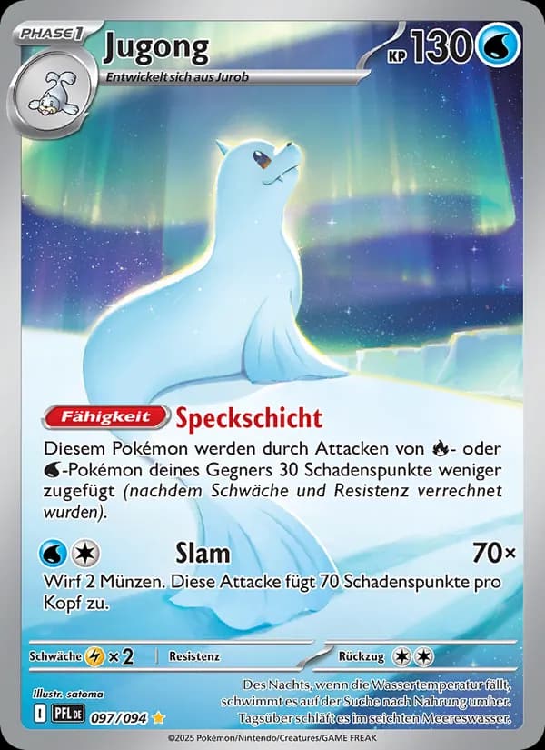 Jugong card in German