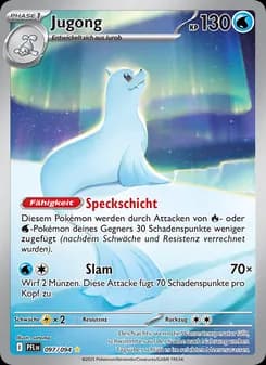 Jugong card in German