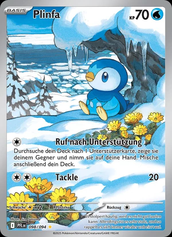 Plinfa card in German