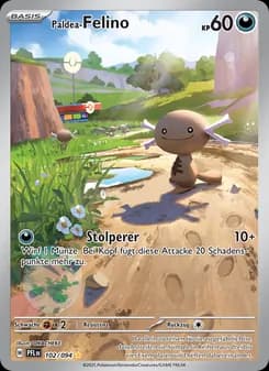 Paldea-Felino card in German