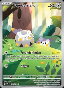 Togedemaru card in German
