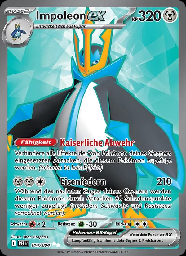 Impoleon-ex card in German
