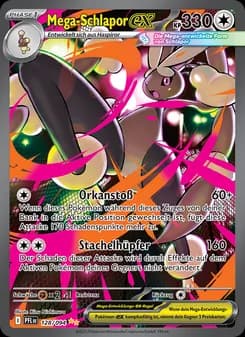 Mega-Schlapor-ex card in German