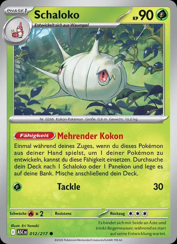 Schaloko card in German