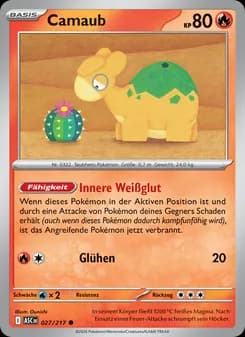 Camaub card in German