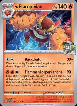 Ns Flampivian card in German