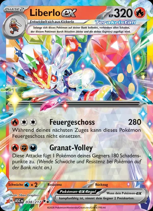 Liberlo-ex card in German