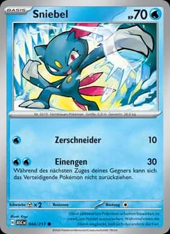 Sniebel card in German
