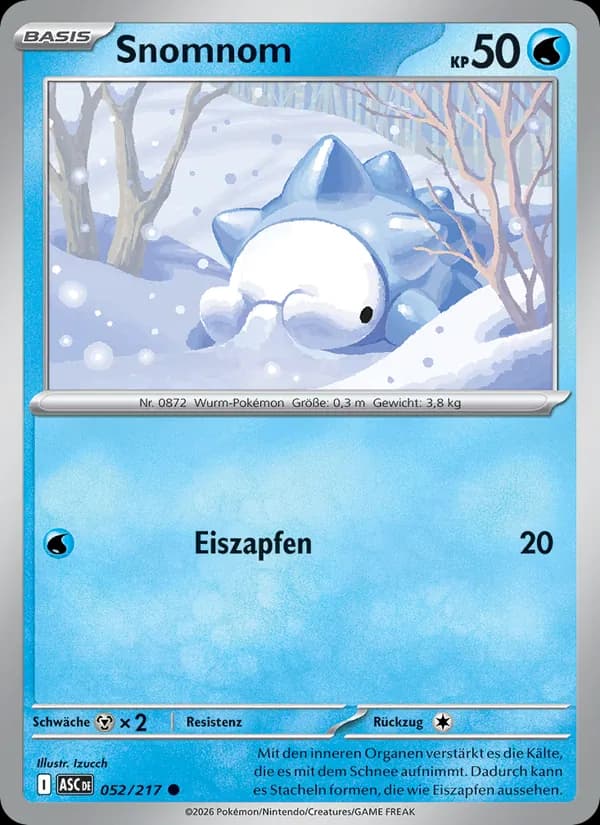 Snomnom card in German